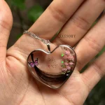 آویز موی یار مدل قلبی - تصویر 3
