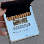 جاسیگاری چرم-استیل
